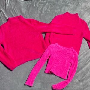 Women's Fuchsia Sweater